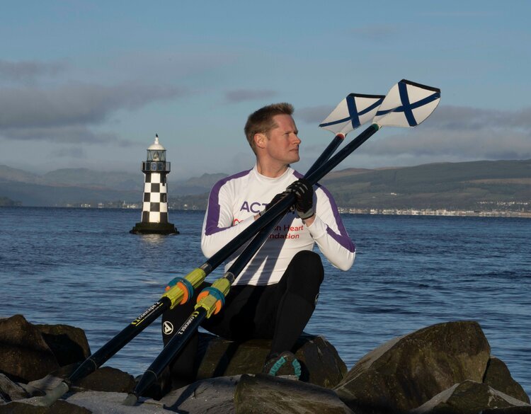 Inspirational world-record rower Jamie Douglas Hamilton will be at The Rockfield Centre on May 9