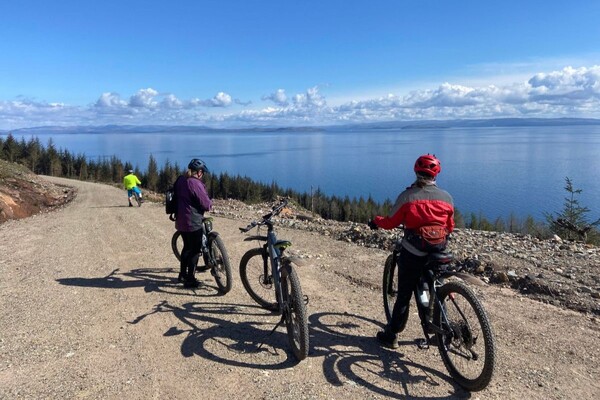Ebike riders saddle up for Four Routes to Kilmory