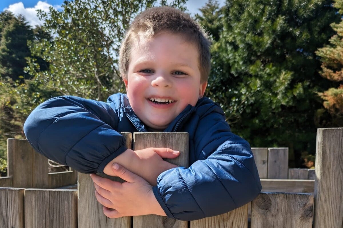 Big-hearted boy puts best foot forward for RNLI
