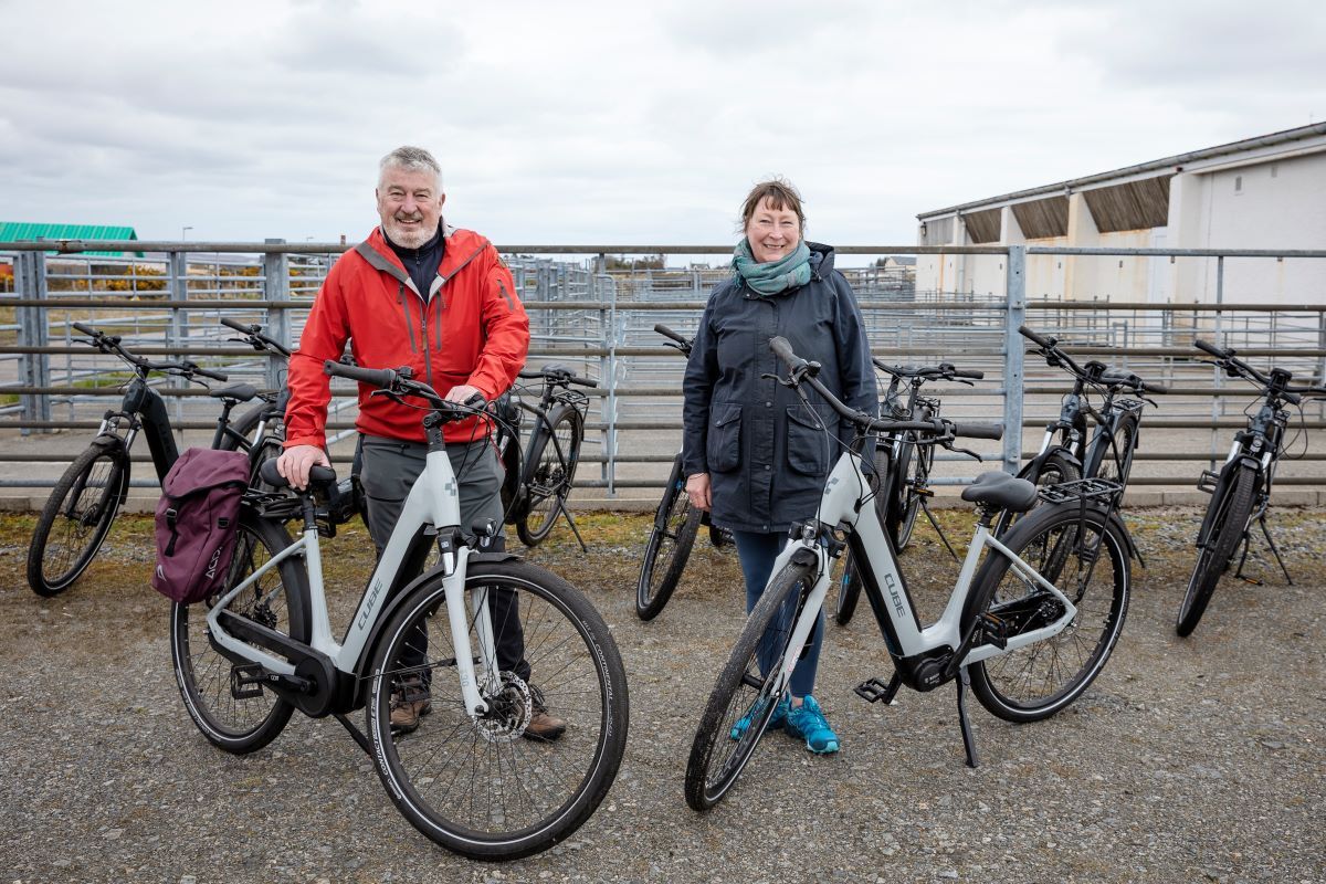 On your bike - e-bike scheme off to a flying start in Lewis