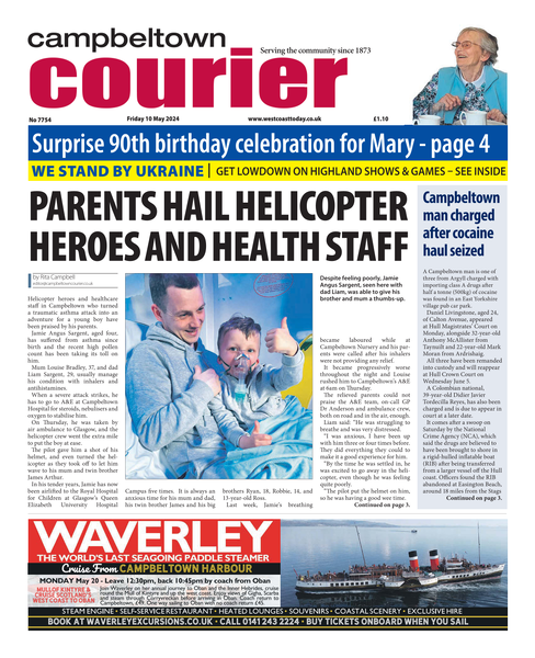 Campbeltown Courier 10 May 2024
