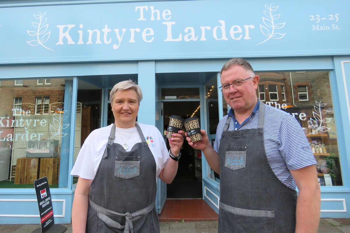 West Coast Today - Media Library - Kintyre Larder staff Lindsay ...