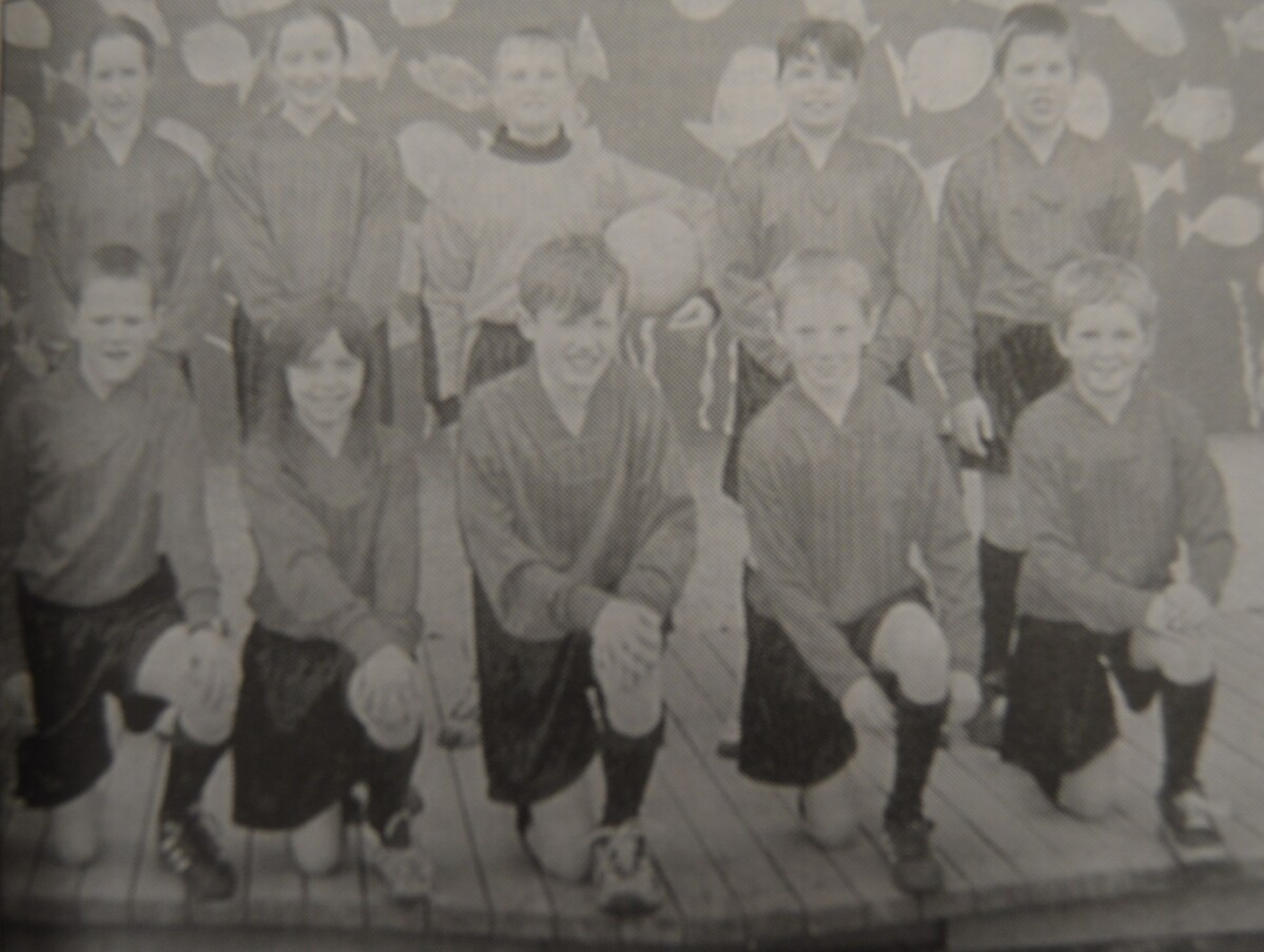 1999: Primaries 5, 6 and 7 at Carradale Primary are pictured showing off their new team strips. They were bought for the school by the parents’ association, which raises funds for the school throughout the year, through various events. 