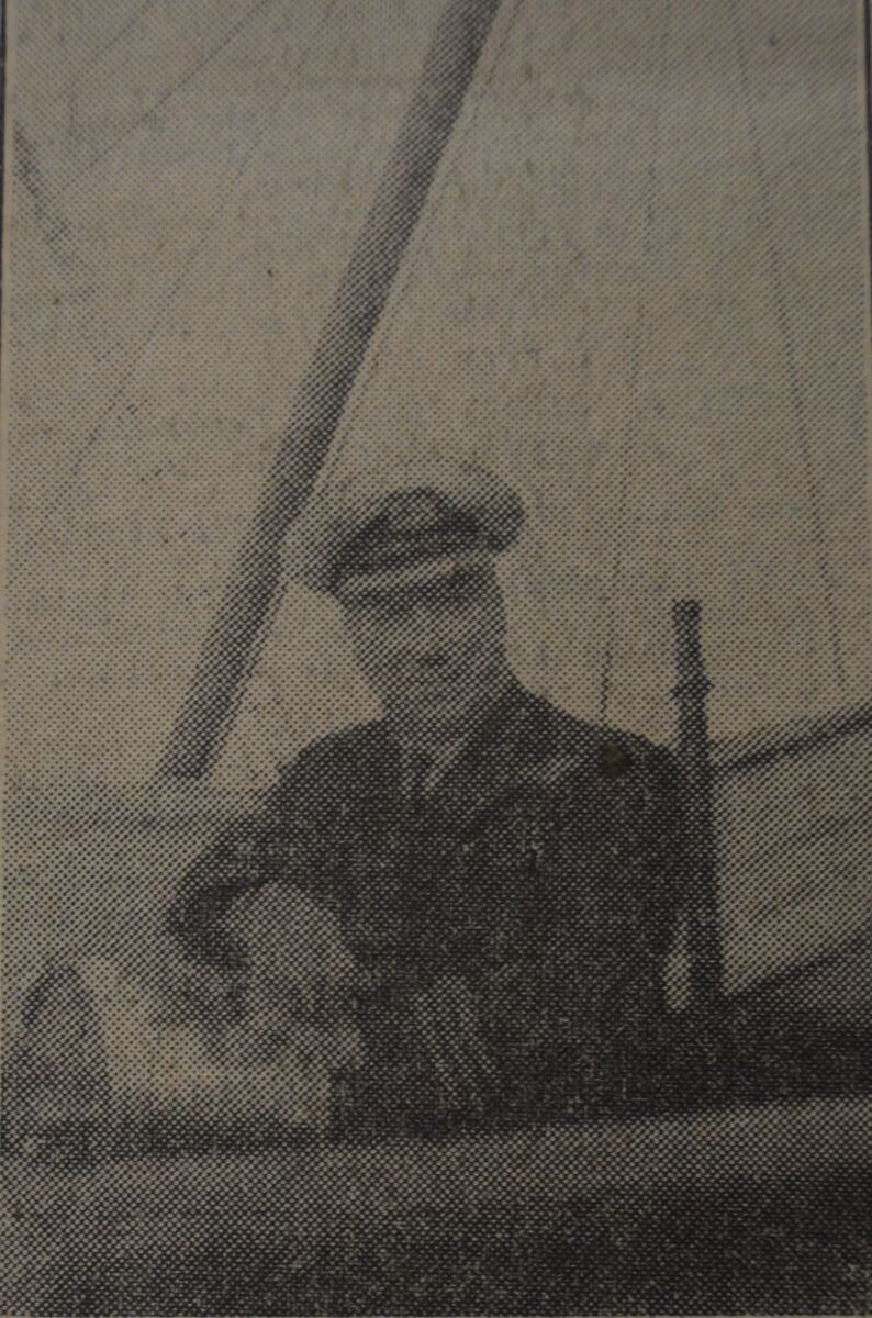 1949: Captain Duncan Robertson.