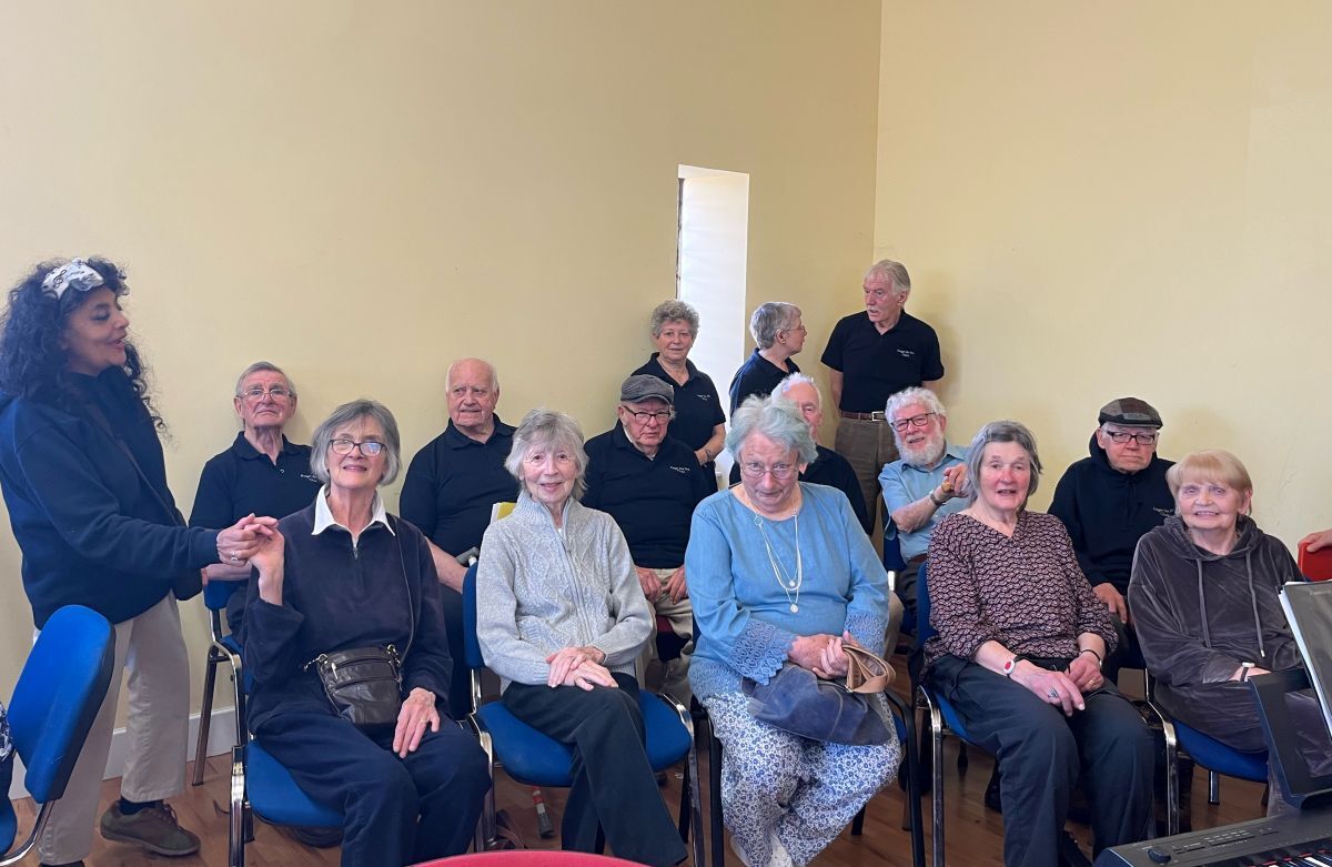 The Forget Me Not choir.