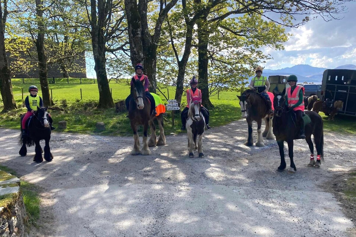 Argyll South Pony Club springs into action with Daffy Ride