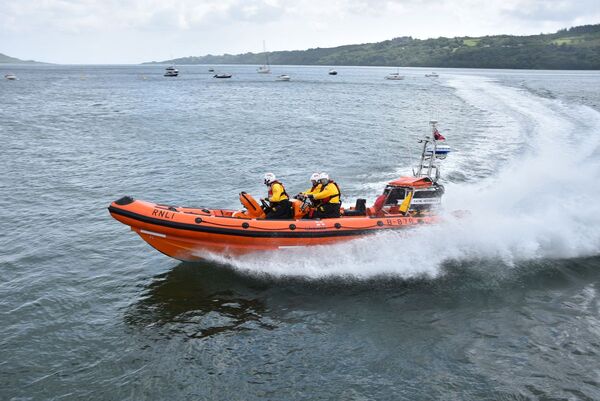 RNLI lifeboat island-hops to receive life-saving upgrades