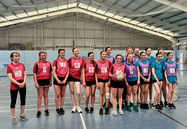 Newly-formed netball teams hold their own against Stewarton visitors