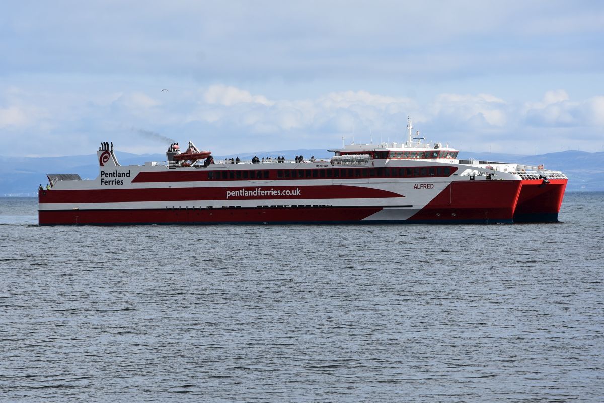 The Marine Accident Investigation Branch has published its report on the 2022 grounding of MV Alfred, pictured here in Brodick. The Marine Accident Investigation Branch has published its report on the 2022 grounding of MV Alfred, pictured here in Brodick.