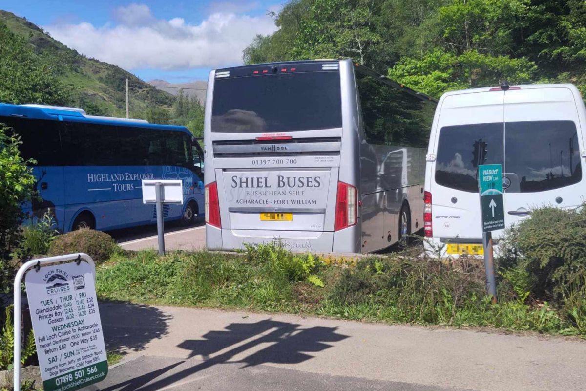 NTS defends Glenfinnan coach parking charges
