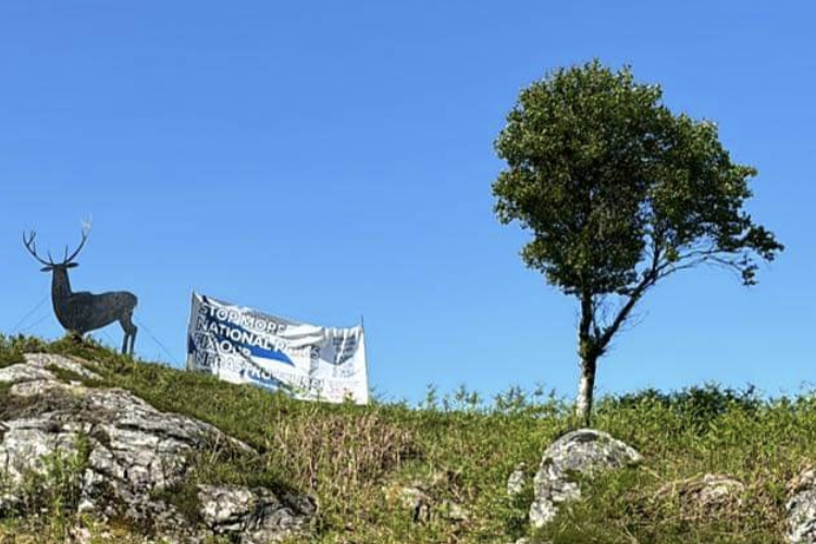 Lochaber National Park No More banner.