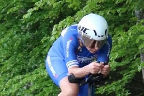 Time trial silver for North Argyll cyclist