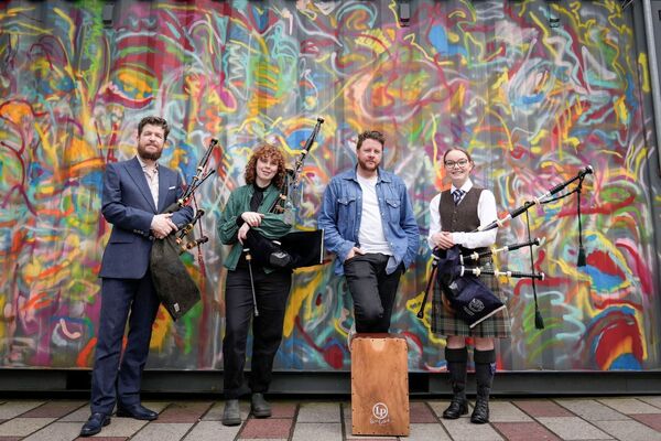 Tuning up for biggest bagpipe week