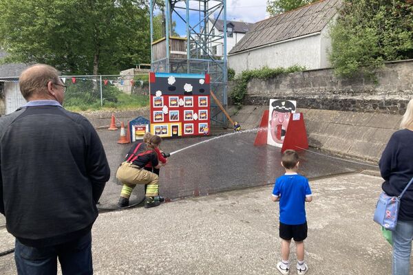 Tobermory's fire station open day a roaring success
