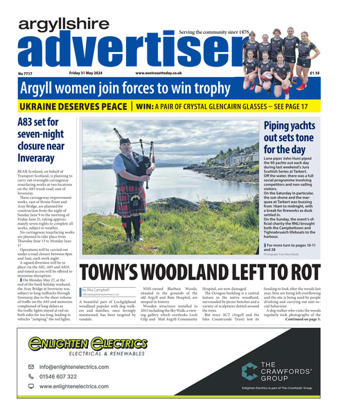 Argyllshire Advertiser 31 May 2024