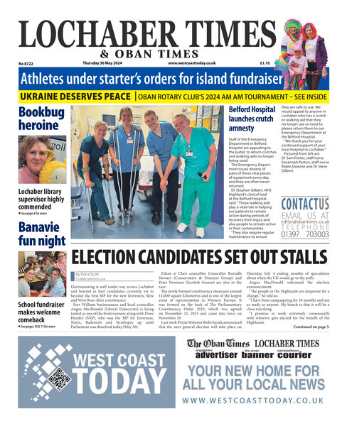 Lochaber Times 30th May, 2024