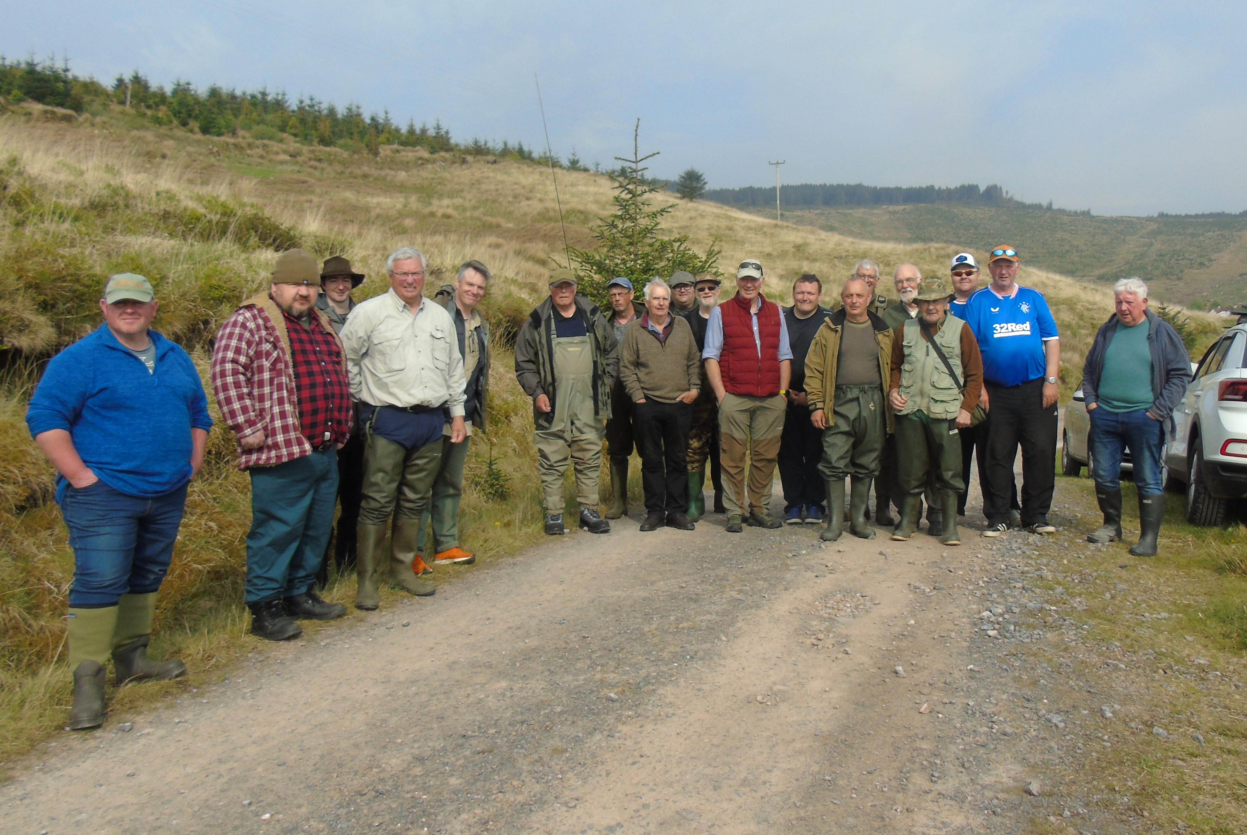 Members of Lochgilphead Angling Club and Kintyre Angling Club met at Lussa Loch for the first leg of the inter-club competition.