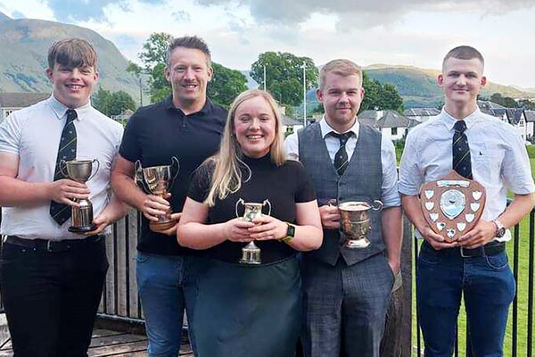 Rugby players rewarded for season's efforts