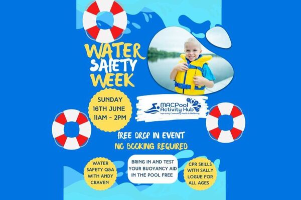 MACPool hosts free events for Water Safety Week