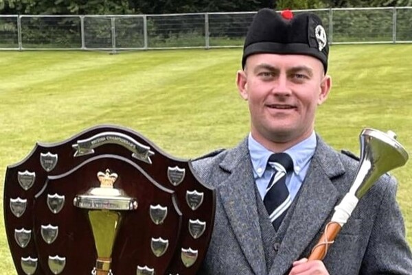 Campbeltown man crowned British drum major champion