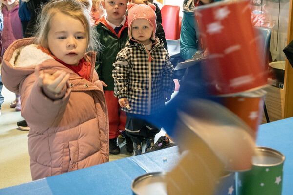 Fun and games for Lundavra Nursery children