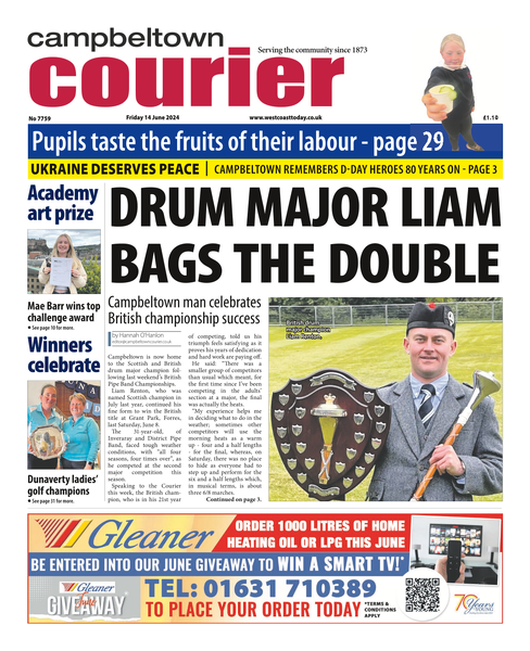 Campbeltown Courier 14th June 2024