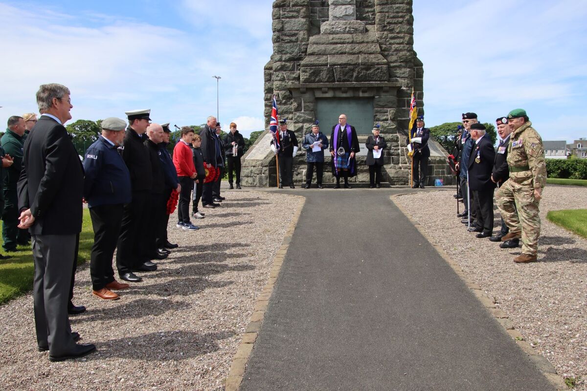 The Royal British Legion Scotland's Campbeltown branch organised the town's D-Day 80th anniversary commemorations.