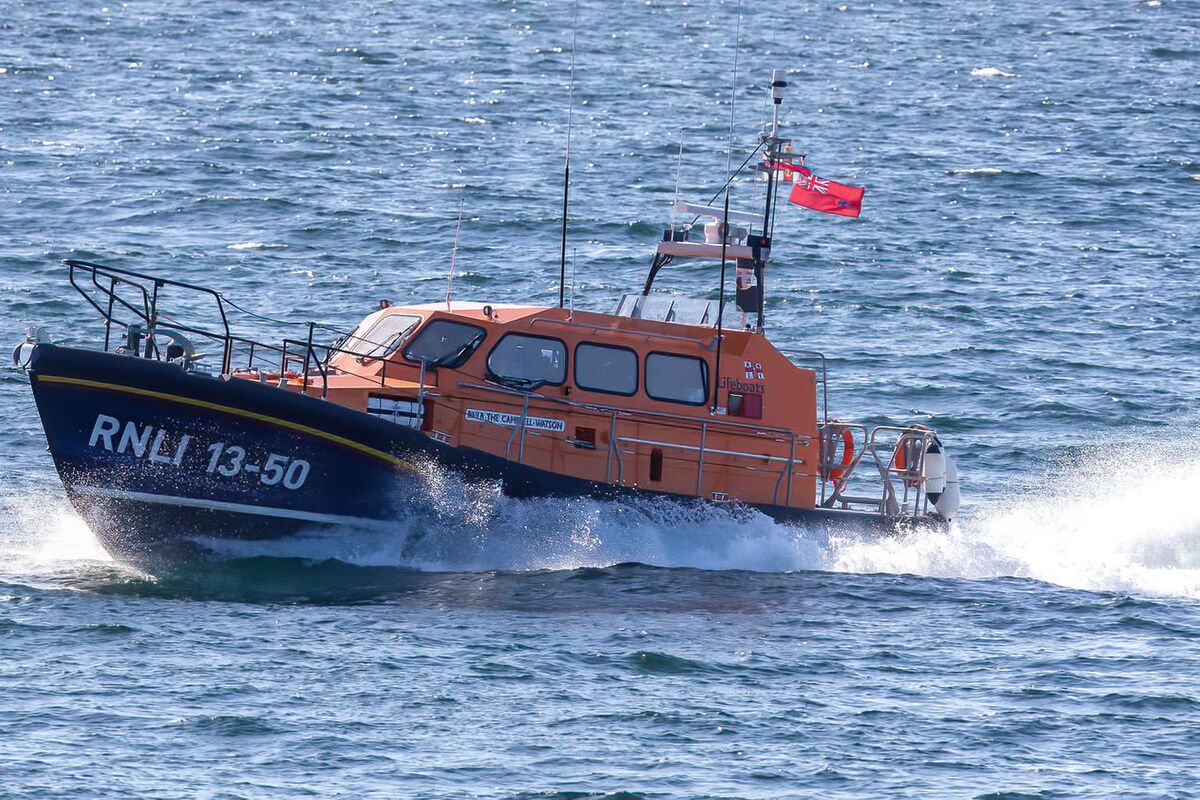 The Campbell-Watson lifeboat. Photograph: Stephen Lawson