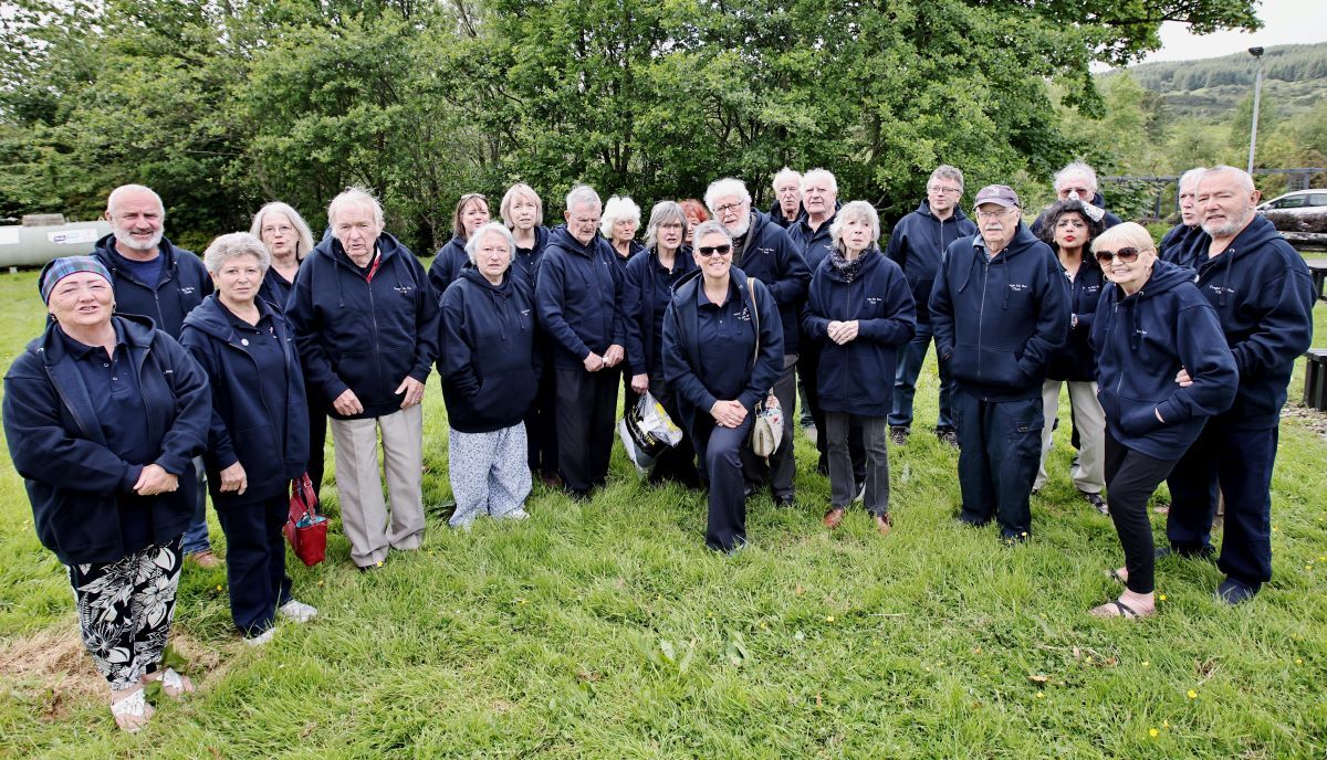 The Community Forget Me Not Choir is a registered charity, no. SC003558. Photograph: Kevin McGlynn.