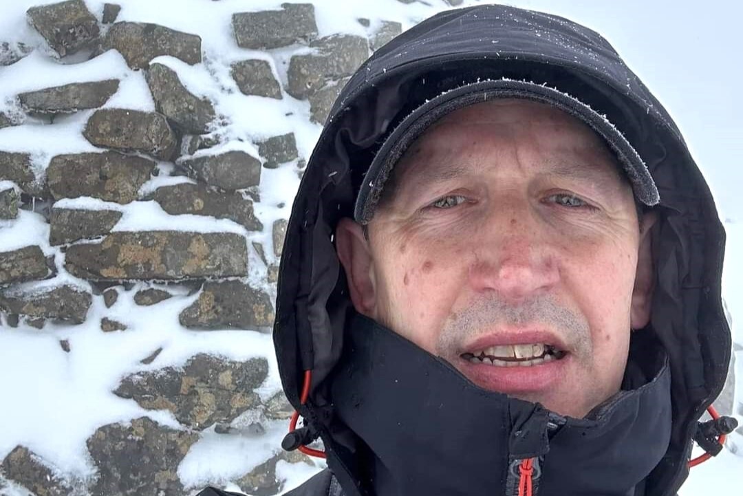 David Brown says conquering Ben Nevis is the hardest thing he has done.