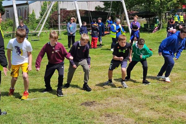 Rural pupils put through paces at sports day