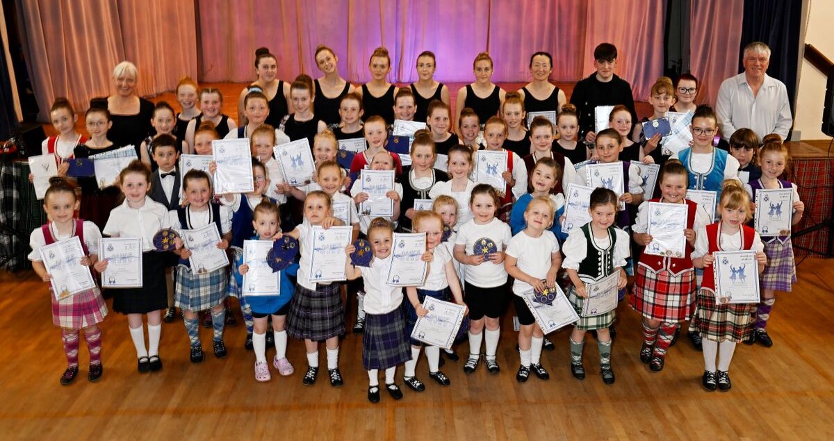 Dancers from the Jane Douglas School of Dance received awards at their annual Summer Show. Photograph: Iain Ferguson, alba.photos.