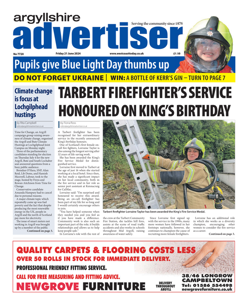 Argyllshire Advertiser 21 June 2024