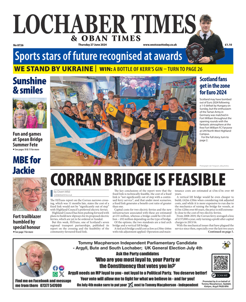 Lochaber Times 27th June, 2024