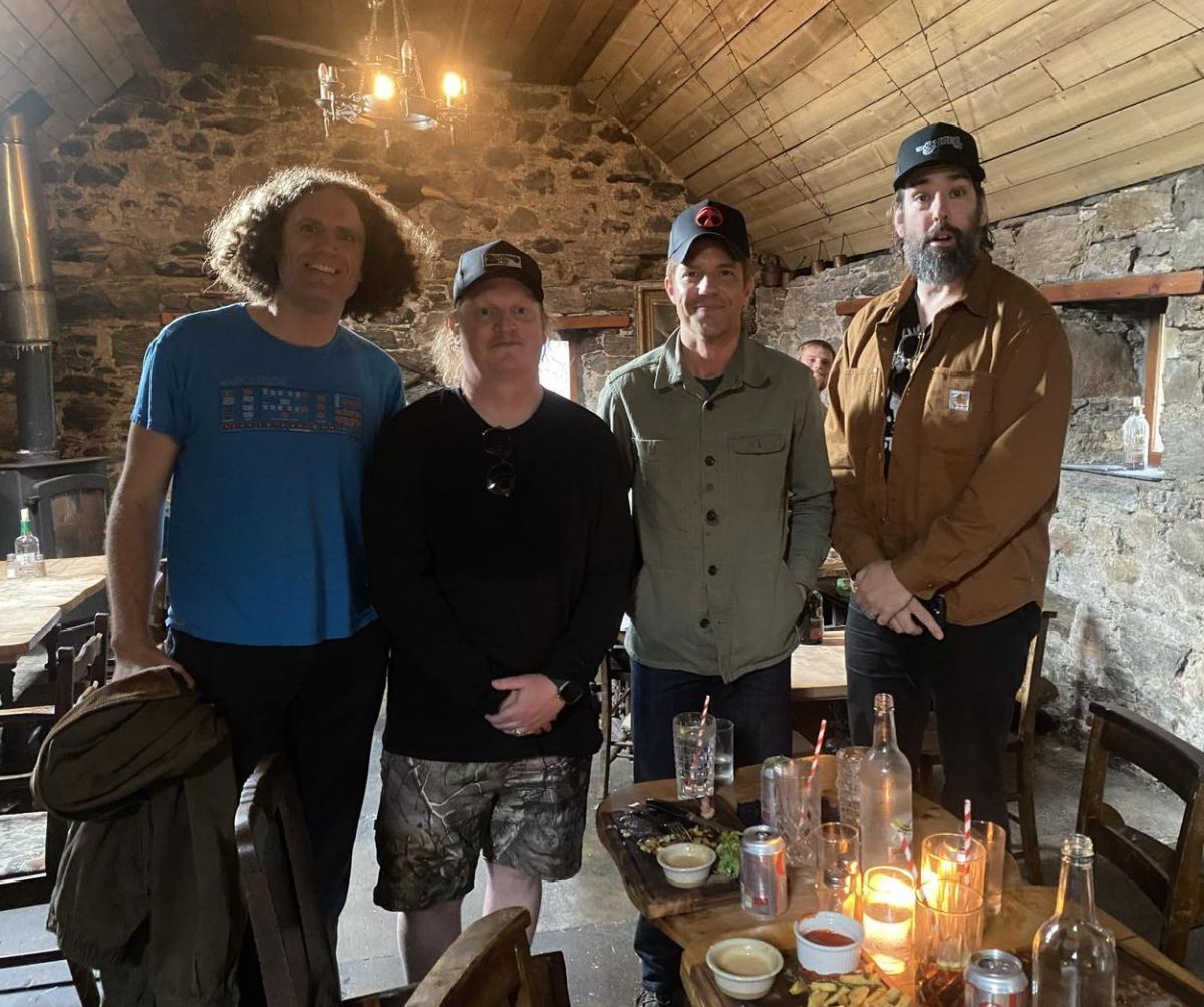 Somebody told me....The Killers ate at Appin's Old Inn this week. Photograph: Nicola Meakin