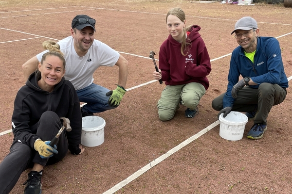 Tennis courts ready to take on Wimbledon fever