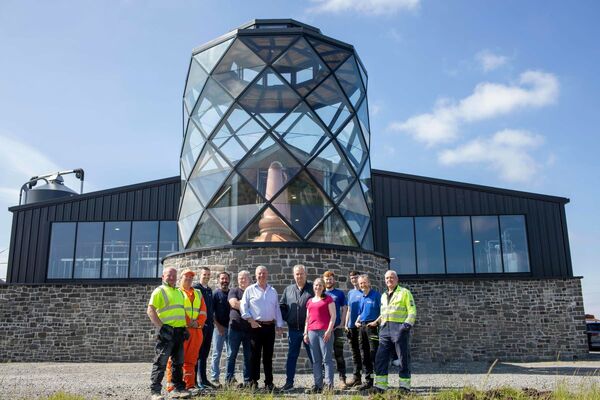 Scotland’s newest whisky distillery starts production, promising 100 jobs