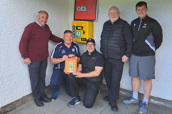 New defib for stadium