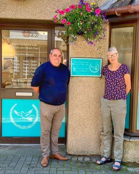 Oban town centre in full bloom thanks to kind donation