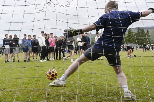 Fun and highland games for Lochaber High School pupils