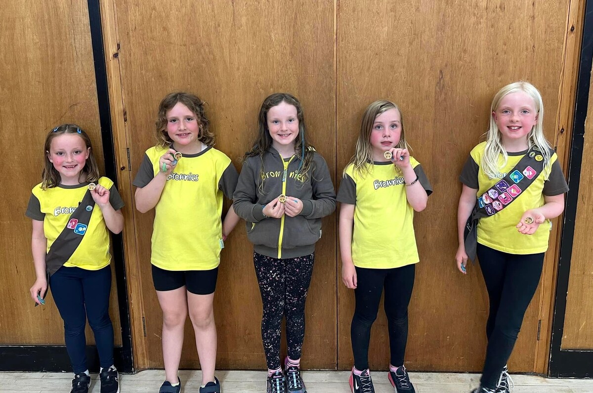 West Coast Today News Campbeltown Brownies celebrate success