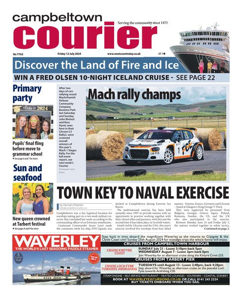 Campbeltown Courier 12th July 2024