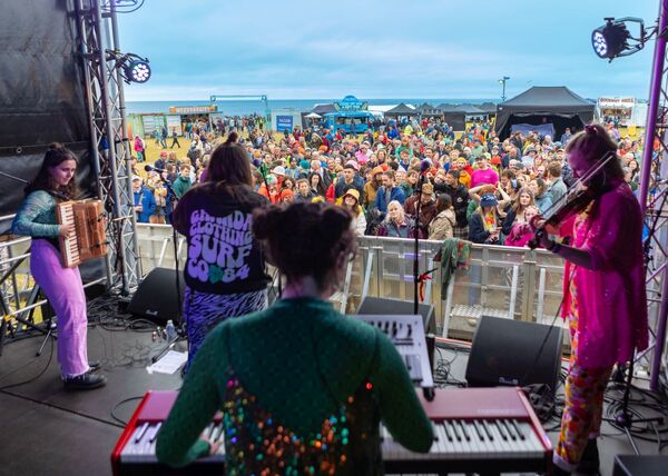 Lots of love in the air at Tiree Music Festival