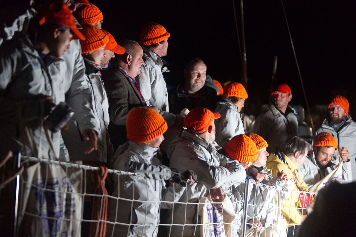 Bid4Oban's Andrew Spence climbs onboard