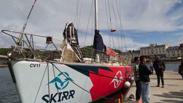 Video: Onboard SKIRR, Clipper's adventure ship