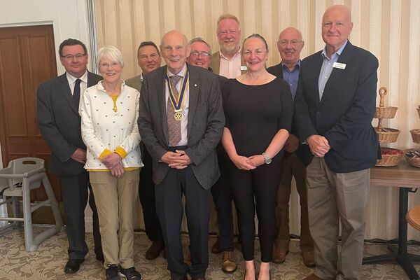 President's joy as he leads Oban Rotary into landmark 75th year
