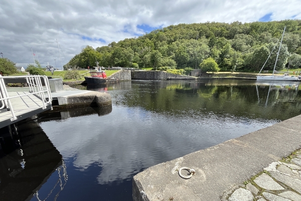 'Dry' July sees Crinan Canal water levels fall