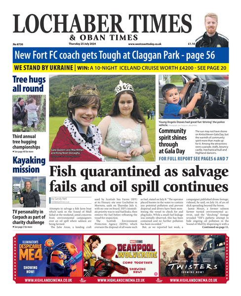 Lochaber Times 25th July, 2024