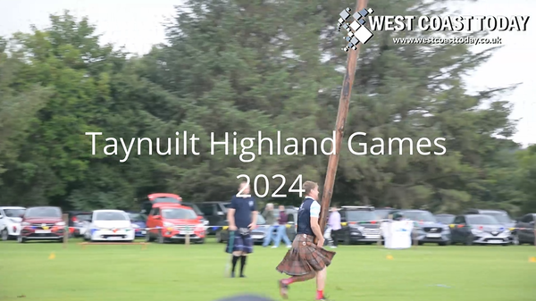 Video: Go behind the scenes at Taynuilt Highland Games