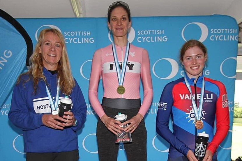 Pedal power puts Alison on the podium at National Time Trial